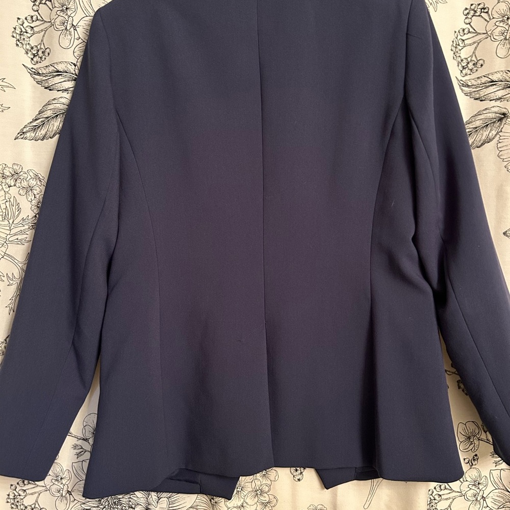 Nine West Women's Double-Breasted Blazer in Navy - Picture 2 of 3